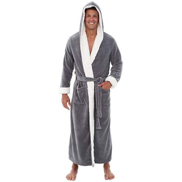 winter bathrobe men hooded sleepwear plush long bath robe men peignoir homme bata mens kimono d91106, Black;brown
winter bathrobe men hooded sleepwear plush long bath robe men peignoir homme bata mens kimono d91106, Black;brown