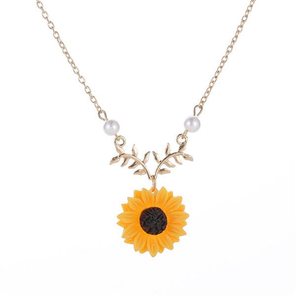 european and american simple jewelry item pearl sun flower necklace feminine fashion sunflower pendant wholesale jewelry, Silver
european and american simple jewelry item pearl sun flower necklace feminine fashion sunflower pendant wholesale jewelry, Silver