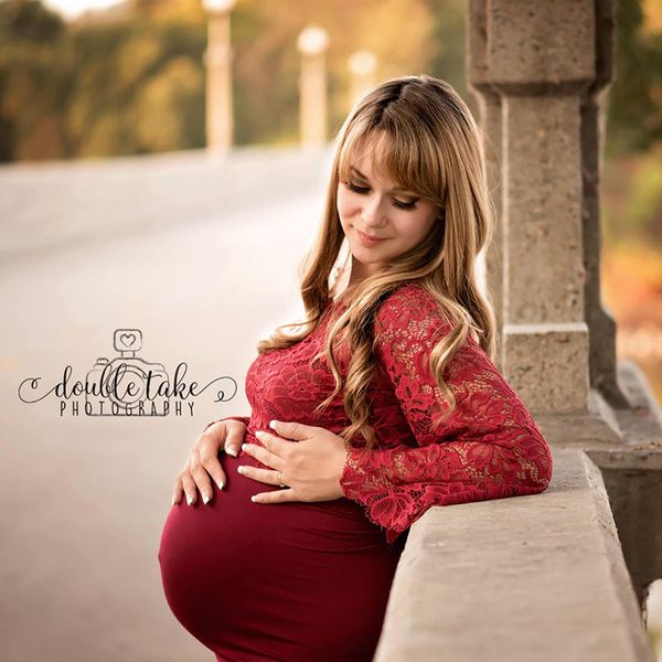 pregnant women long sleeveless floral lace chiffon lace-up maternity dress for p shoot pgraphy streetwear clothing, White
pregnant women long sleeveless floral lace chiffon lace-up maternity dress for p shoot pgraphy streetwear clothing, White