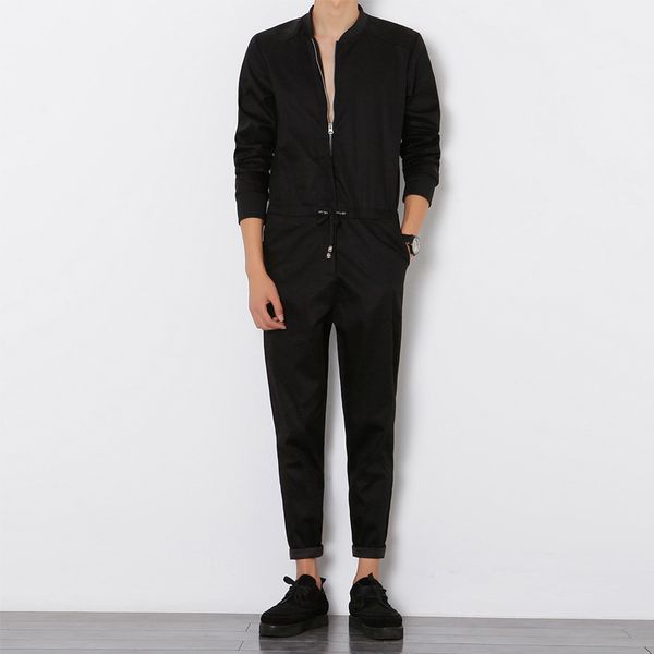 2017 men's summer suspenders harem pants hip-hop long sleeved jumpsuit korean style black overalls trousers 031506
2017 men's summer suspenders harem pants hip-hop long sleeved jumpsuit korean style black overalls trousers 031506