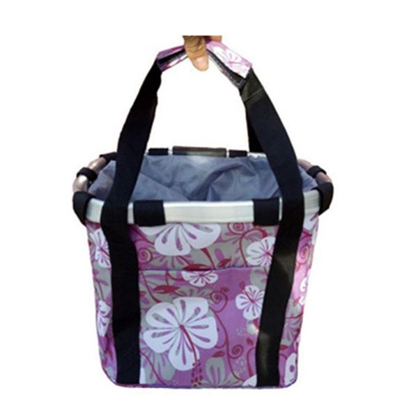 outdoor cycling foldable bicycle basket storage baskets front with sponge pad aluminum handles
outdoor cycling foldable bicycle basket storage baskets front with sponge pad aluminum handles