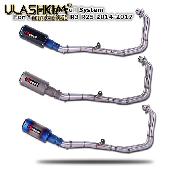yzf r25 r3 mt-03 mt03 motorcycle full exhaust system mid link pipe muffler slip on for yamaha r25 r3 mt03 2014-2017
yzf r25 r3 mt-03 mt03 motorcycle full exhaust system mid link pipe muffler slip on for yamaha r25 r3 mt03 2014-2017