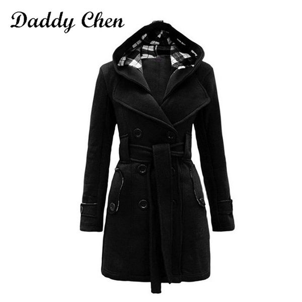 2019 fashion autumn winter women long wool coats solid color outerwear female coat with hat casual jackets warm fleece lady, Tan;black
2019 fashion autumn winter women long wool coats solid color outerwear female coat with hat casual jackets warm fleece lady, Tan;black