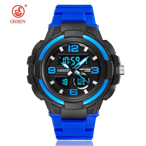 relogio masculino ohsen men's digital watch men chronograph wrist watches waterproof quartz sports running watch clock male gift, Slivery;brown
relogio masculino ohsen men's digital watch men chronograph wrist watches waterproof quartz sports running watch clock male gift, Slivery;brown