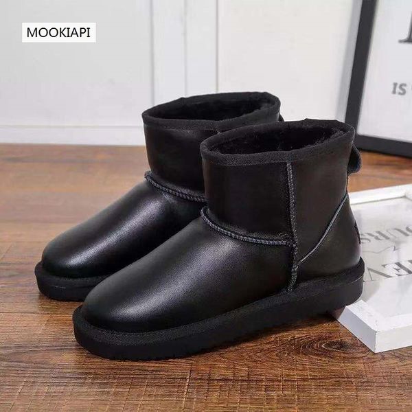the latest high-quality men's shoes in europe in 2019, real sheepskin, 100% natural wool, snowy boots for short men, three color, Black
the latest high-quality men's shoes in europe in 2019, real sheepskin, 100% natural wool, snowy boots for short men, three color, Black