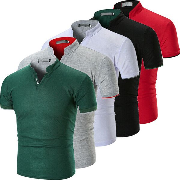 au mens slim fit short sleeve v-neck casual cotton t-shirt muscle tee shirt, Black;blue
au mens slim fit short sleeve v-neck casual cotton t-shirt muscle tee shirt, Black;blue