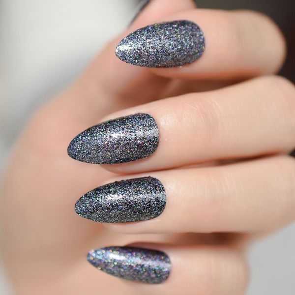 holo laser glitter black stiletto fake false nails almond pointed press on nail tips colorful shimmer full cover finger wear, Red;gold
holo laser glitter black stiletto fake false nails almond pointed press on nail tips colorful shimmer full cover finger wear, Red;gold