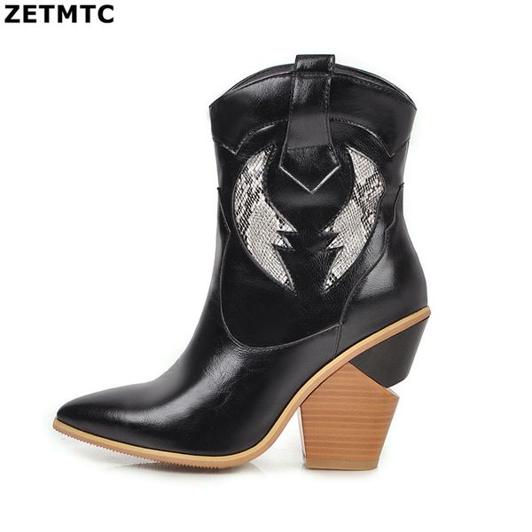2019 autumn winter fashion cowgirl boots women shoes western cowboy ankle boots pointed toe leather black shoes woman heel
2019 autumn winter fashion cowgirl boots women shoes western cowboy ankle boots pointed toe leather black shoes woman heel