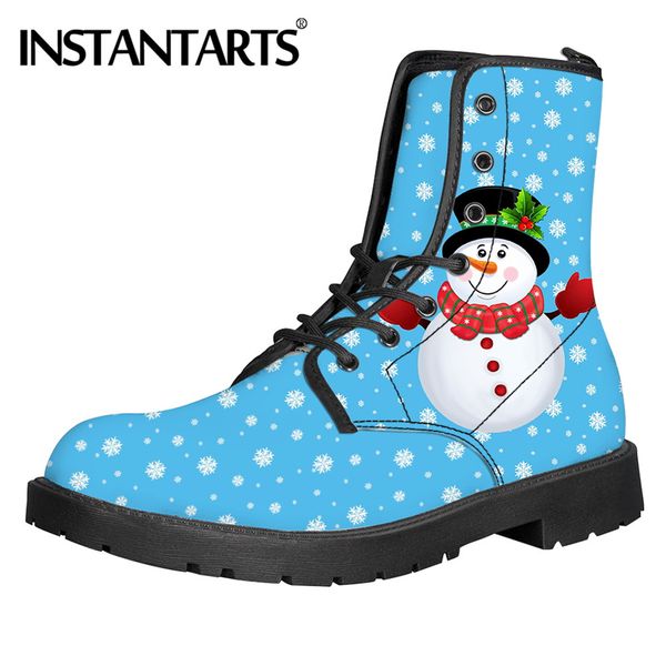 instantarts cartoon christmas snowman print casual women's snow boots winter ladies pu leather ankle botas mujer invierno 2019, Black
instantarts cartoon christmas snowman print casual women's snow boots winter ladies pu leather ankle botas mujer invierno 2019, Black