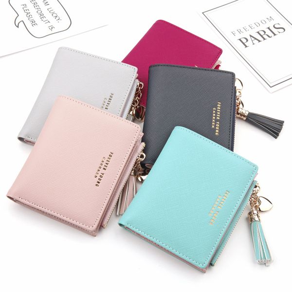 2018 tassel women wallet small cute wallet women short leather wallets zipper purses portefeuille female purse clutch, Red;black
2018 tassel women wallet small cute wallet women short leather wallets zipper purses portefeuille female purse clutch, Red;black