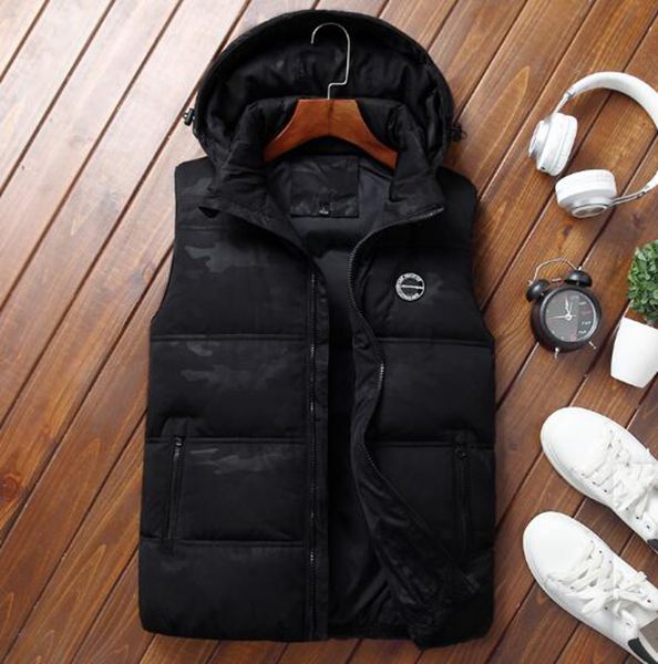 men's korean special personality boutique handsome thickened loose autumn and winter fashion new trend hooded down jacket vest / m-4xl, Black
men's korean special personality boutique handsome thickened loose autumn and winter fashion new trend hooded down jacket vest / m-4xl, Black