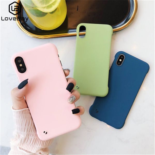 slim scrub hard pc frameless phone case for iphone 11 pro 6 6s 7 8 plus xr x xs max solid matte cover back case borderless
slim scrub hard pc frameless phone case for iphone 11 pro 6 6s 7 8 plus xr x xs max solid matte cover back case borderless