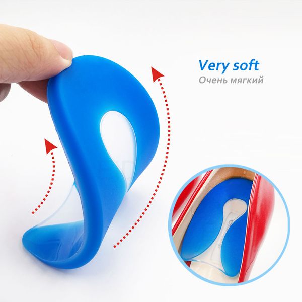 foot pain silicone gel u-shape plantar fasciitis heel protector heel spur cushion pad shoe inserts insole for men women xo leg, White;pink
foot pain silicone gel u-shape plantar fasciitis heel protector heel spur cushion pad shoe inserts insole for men women xo leg, White;pink