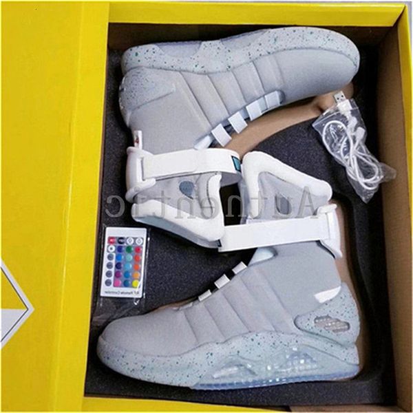 2019 air mag back to the future men boots grey blue red back to the future marty mcfly led casual shoes with box, Black
2019 air mag back to the future men boots grey blue red back to the future marty mcfly led casual shoes with box, Black