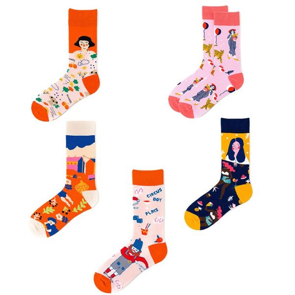 trend creative new cartoon jacquard socks autumn winter fun couple medium tube cotton sock, Black;white
trend creative new cartoon jacquard socks autumn winter fun couple medium tube cotton sock, Black;white