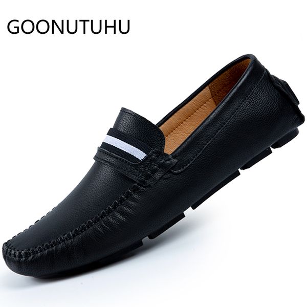 2019 fashion men's shoes casual genuine leather loafers male classic black white slip on shoe man driving shoes for men sale
2019 fashion men's shoes casual genuine leather loafers male classic black white slip on shoe man driving shoes for men sale