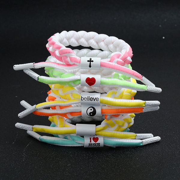 handmade woven believe tai ji heart i love jesus cross luminous charm bracelet men women vintage braided rope bangles jewelry, Golden;silver
handmade woven believe tai ji heart i love jesus cross luminous charm bracelet men women vintage braided rope bangles jewelry, Golden;silver