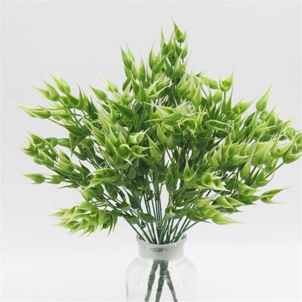 7-head artificial grass bouquet simulation greenery decoration home wedding plasti fake plant
7-head artificial grass bouquet simulation greenery decoration home wedding plasti fake plant