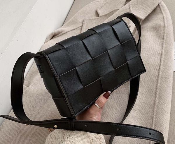 latest est brand women's woven small square bag designer fashion checkered tofu pillow bag shoulder messenger work and leisure
latest est brand women's woven small square bag designer fashion checkered tofu pillow bag shoulder messenger work and leisure