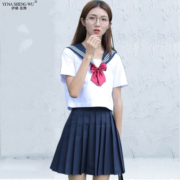 anime skirts navy sailor jk japanese school uniform students korean sets kawaii girl suits japan shirts cosplay clothing, White
anime skirts navy sailor jk japanese school uniform students korean sets kawaii girl suits japan shirts cosplay clothing, White