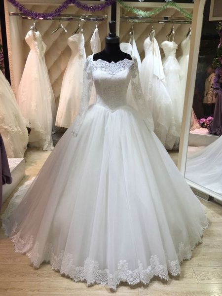 gorgeous a-line long sleeve muslim tulle wedding dresses with beads white covered back with buttons bridal gowns custom made for women
gorgeous a-line long sleeve muslim tulle wedding dresses with beads white covered back with buttons bridal gowns custom made for women