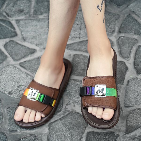 leader show summer men's sandals slippers light fashion casual shoes comfortable non-slip man beach shoes trend sandals, Black
leader show summer men's sandals slippers light fashion casual shoes comfortable non-slip man beach shoes trend sandals, Black