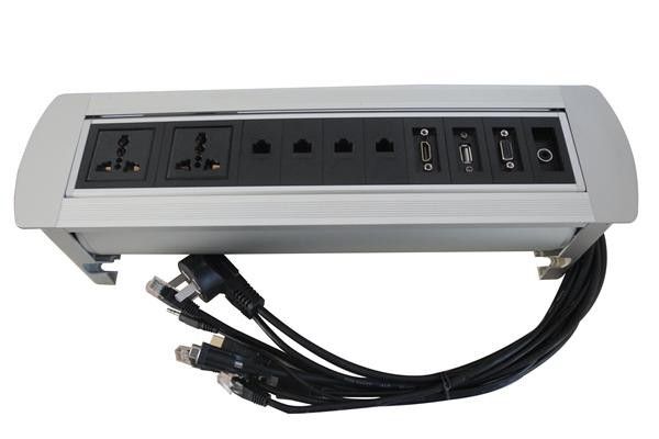 new conference tablehidden manual rotating power sockets with universal power ,4*data ,vga,data usb,hdmi,audio
new conference tablehidden manual rotating power sockets with universal power ,4*data ,vga,data usb,hdmi,audio