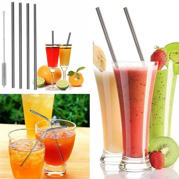 new 6pcs/set stainless steel straws reusable drinking straws straw bent metal silver drinking straw with brush i536
new 6pcs/set stainless steel straws reusable drinking straws straw bent metal silver drinking straw with brush i536