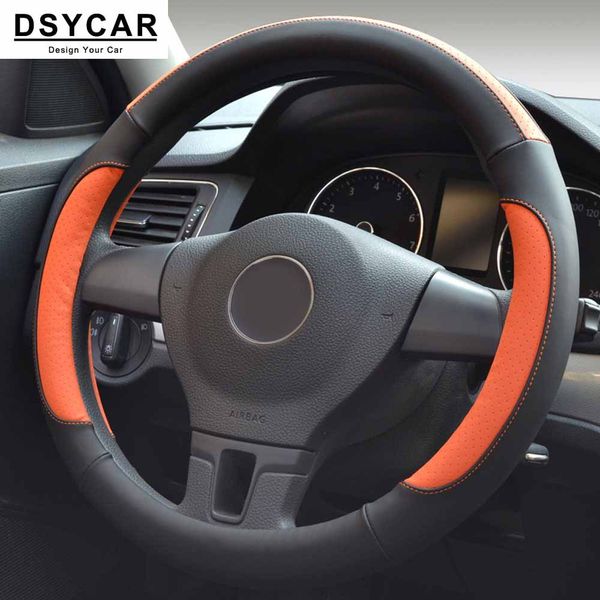 1pcs auto car steering wheel cover, microfiber leather breathable anti-slip odorless fits 38cm,suitable for all seasons
1pcs auto car steering wheel cover, microfiber leather breathable anti-slip odorless fits 38cm,suitable for all seasons