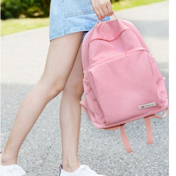 pink backpack for girls teenage school bags nylon waterproof back pack women simple fresh backbag lightweight bagpack teen new
pink backpack for girls teenage school bags nylon waterproof back pack women simple fresh backbag lightweight bagpack teen new