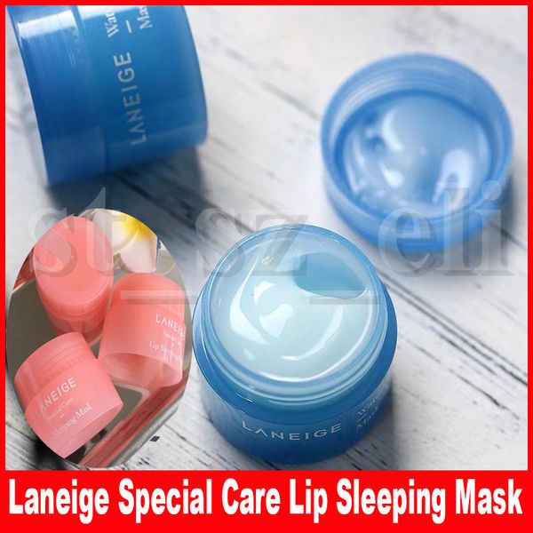 

Laneige Специальная Уход для губ Спящая Маска Бальзам для губ Губная помада 3 г Увлажняющий LZ Brand Lip Care Cosmetic 2 Styles