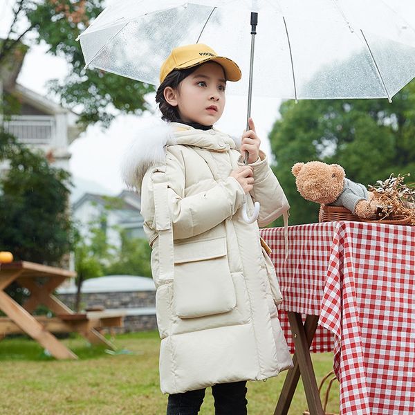 children girls winter down jacket thicken warm long 80% white duck down coat for girl 4-13 years teenage outerwear, Blue;gray
children girls winter down jacket thicken warm long 80% white duck down coat for girl 4-13 years teenage outerwear, Blue;gray