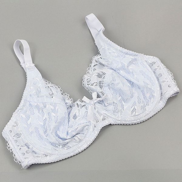 Women's Ultra thin plus size bras Full Coverage Sexy Soft Underwire Brassiere No-Foam 34E 36E 38E 40D 42E 44D 46D 48C, White
Women's Ultra thin plus size bras Full Coverage Sexy Soft Underwire Brassiere No-Foam 34E 36E 38E 40D 42E 44D 46D 48C, White