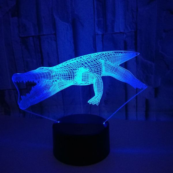 внешняя торговля новый шаблон крокодил 3d маленький ночник красочный сенсорный пульт дистанционного управления led vision лампа подарок атмо
внешняя торговля новый шаблон крокодил 3d маленький ночник красочный сенсорный пульт дистанционного управления led vision лампа подарок атмо