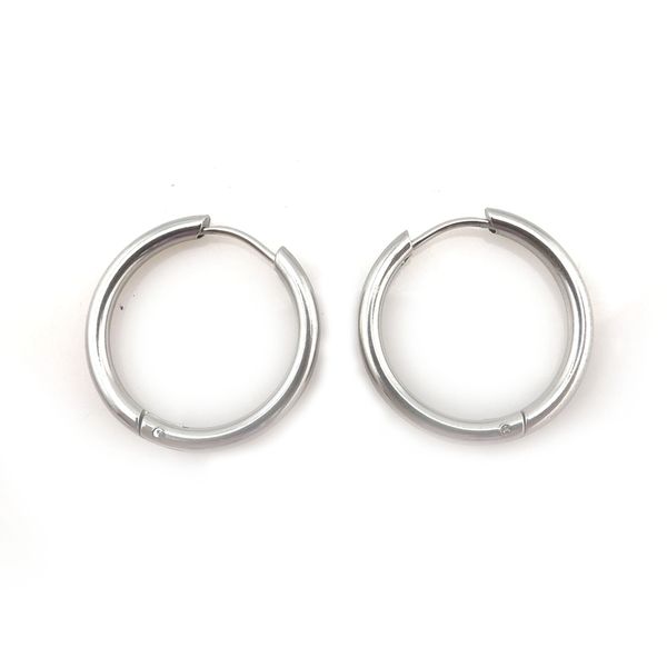 12 pairs silver color stainless steel loop earrings without fading 15mm 17mm 19mm 23mm for choose
12 pairs silver color stainless steel loop earrings without fading 15mm 17mm 19mm 23mm for choose