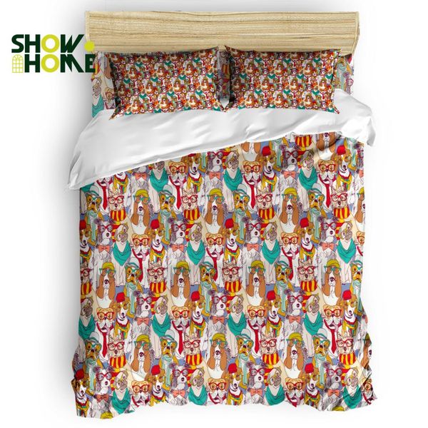 showhome пододеяльник набор мультфильм pet dog пододеяльник 4 шт постельного белья
showhome пододеяльник набор мультфильм pet dog пододеяльник 4 шт постельного белья
