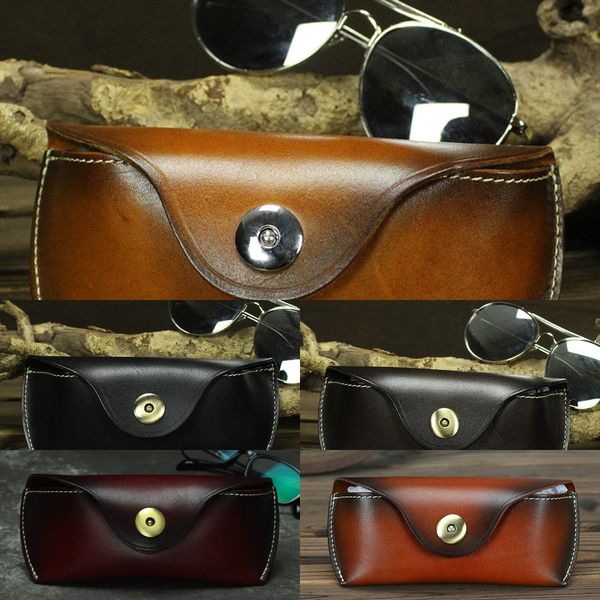 shi zhanxin sun handmade sun box layer cowhide glasses running bag vegetable tanning leather magnetic buckle glasses bag
shi zhanxin sun handmade sun box layer cowhide glasses running bag vegetable tanning leather magnetic buckle glasses bag