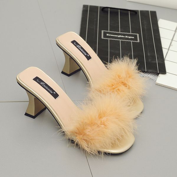summer shoes women fur slides high heels sandals wedges slippers gold//pink beach sandals open toe flip flops sandalias mujer, Black
summer shoes women fur slides high heels sandals wedges slippers gold//pink beach sandals open toe flip flops sandalias mujer, Black