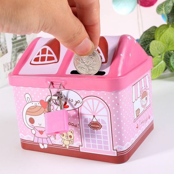creative cartoon small tin house cute piggy bank money box money-boxes tinplate saving bank gift for children kids
creative cartoon small tin house cute piggy bank money box money-boxes tinplate saving bank gift for children kids
