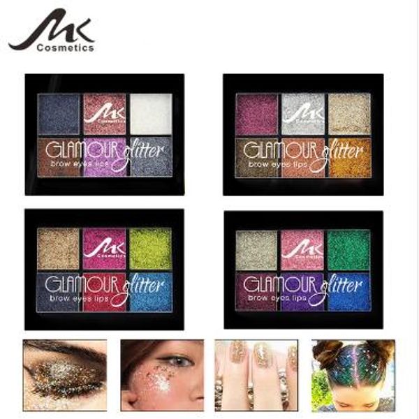 mk 6 color glitter палитра теней для век красота застекленная водонепроницаемый shimmer shadow пигмент полный профессиональный косметический
mk 6 color glitter палитра теней для век красота застекленная водонепроницаемый shimmer shadow пигмент полный профессиональный косметический