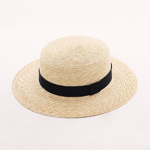 classic flat straw women's summer rebar flat straw small hat kangkang hat, Blue;gray
classic flat straw women's summer rebar flat straw small hat kangkang hat, Blue;gray