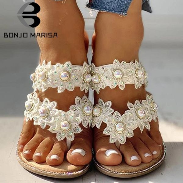 bonjomarisa 2020 new arrival ladies flowers decorating comfy low heel slippers women summer pearl shoes woman, Black
bonjomarisa 2020 new arrival ladies flowers decorating comfy low heel slippers women summer pearl shoes woman, Black