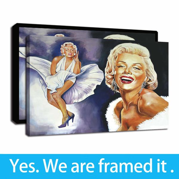 framed artwork marylin monroe smile portrait oil paintings hd prints on canvas wall art paintings for home decoration ready to hang
framed artwork marylin monroe smile portrait oil paintings hd prints on canvas wall art paintings for home decoration ready to hang