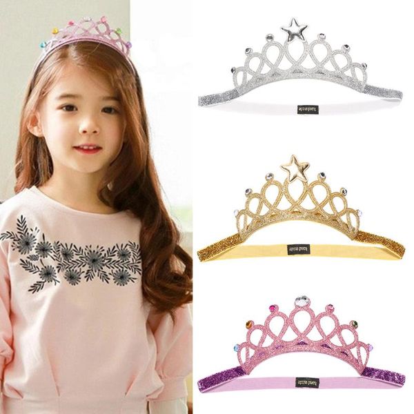 girls elastic birthday gift casual cute shiny daily elegant styling baby toddler party rhinestone crown headband hair band, Slivery;white
girls elastic birthday gift casual cute shiny daily elegant styling baby toddler party rhinestone crown headband hair band, Slivery;white