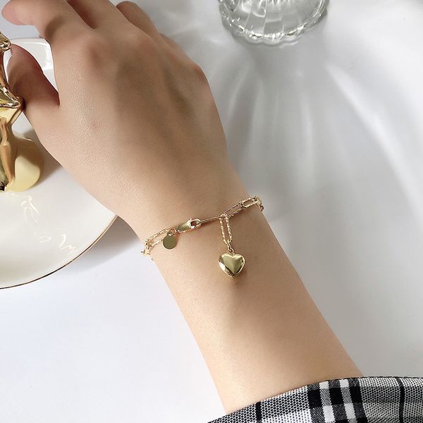 silvology 925 sterling silver minimalist heart bracelets for women elegant chic friendship bracelets 2020 festival jewelry charm, Golden;silver
silvology 925 sterling silver minimalist heart bracelets for women elegant chic friendship bracelets 2020 festival jewelry charm, Golden;silver