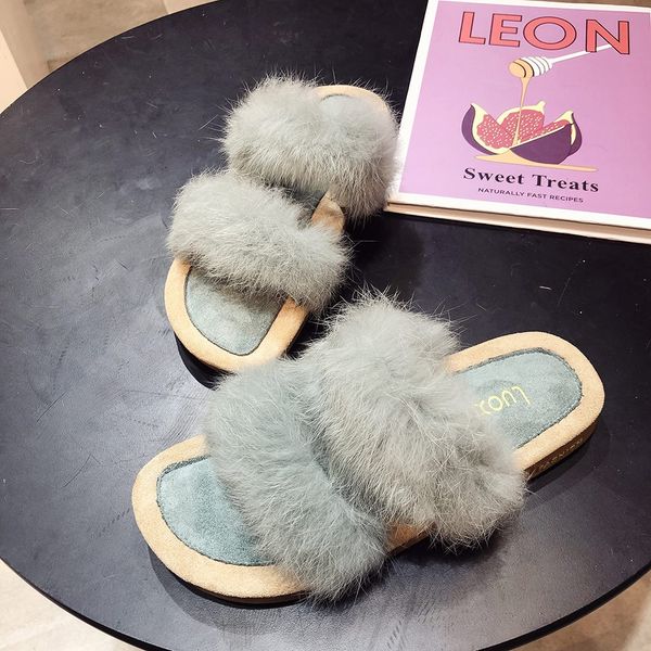 women slides fashion round toe winter slipper elegant lady solid color outdoor chinelos mulher chanclas mujer tongs femme 2019, Black
women slides fashion round toe winter slipper elegant lady solid color outdoor chinelos mulher chanclas mujer tongs femme 2019, Black