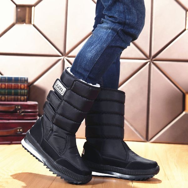 winter men boots waterproof ankle boots down warm snow boots shoes man fur insole botas mujer, Black
winter men boots waterproof ankle boots down warm snow boots shoes man fur insole botas mujer, Black