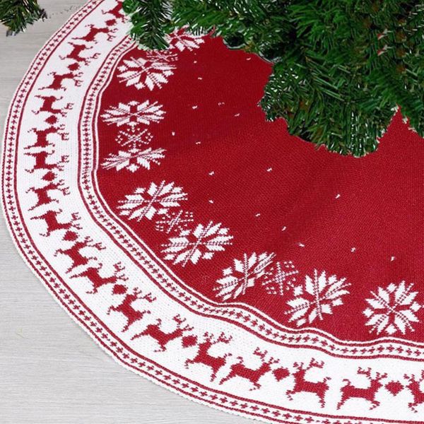 122cm christmas tree skirt knitted tree apron adorable xmas skirt creative adornment for home party holiday shop
122cm christmas tree skirt knitted tree apron adorable xmas skirt creative adornment for home party holiday shop