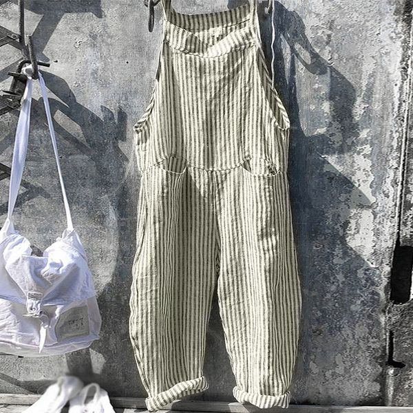 women's jumpsuits & rompers womens loose striped romper casual baggy overalls trousers harem summer jumpsuit, Black;white
women's jumpsuits & rompers womens loose striped romper casual baggy overalls trousers harem summer jumpsuit, Black;white