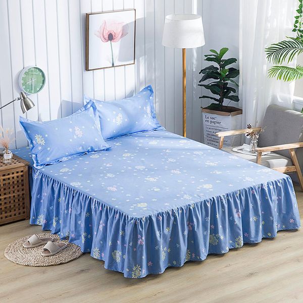 new waterproof blue flowers printing bed skirt with surface bed mattress cover sheet home textile linens(43cm height
new waterproof blue flowers printing bed skirt with surface bed mattress cover sheet home textile linens(43cm height